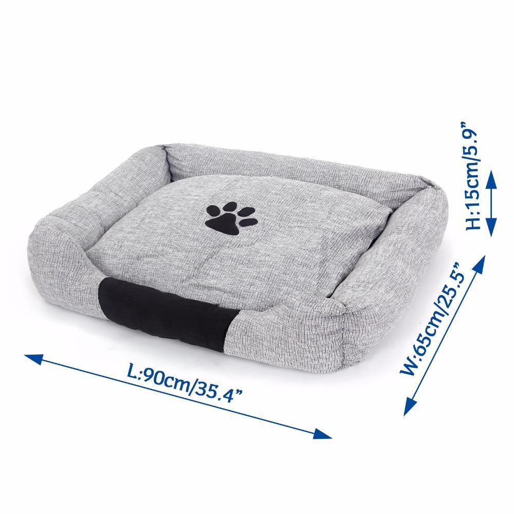 Dog Kennel Detachable Cushion Mat Sleeping Bed Nest