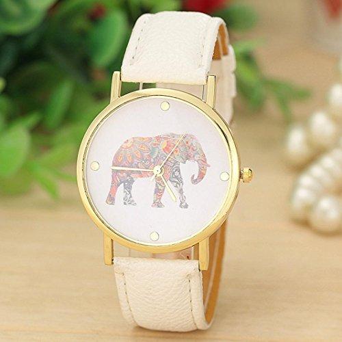 Elephant Design Analog Quartz Wrist Watch