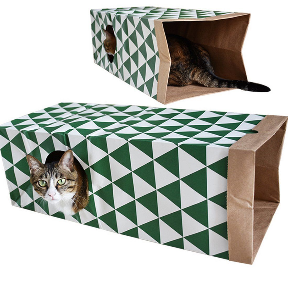 Folding Creative Cat Playing Tunnel Toy