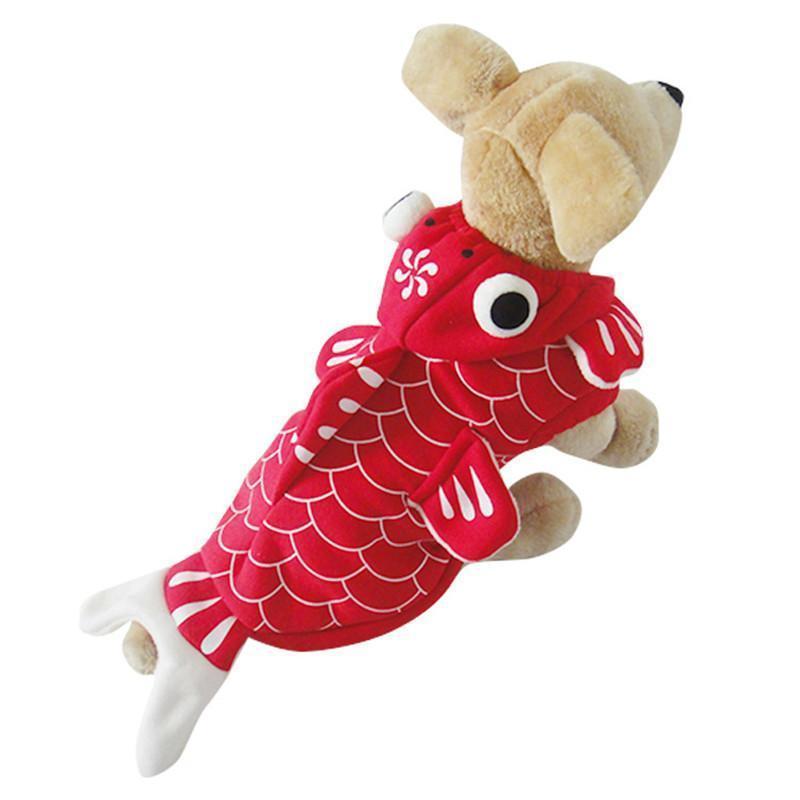 Funny Halloween Gold Fish Pet Mascot Costume