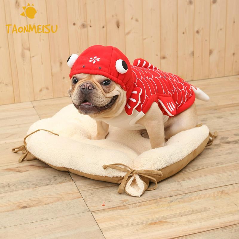 Funny Halloween Gold Fish Pet Mascot Costume