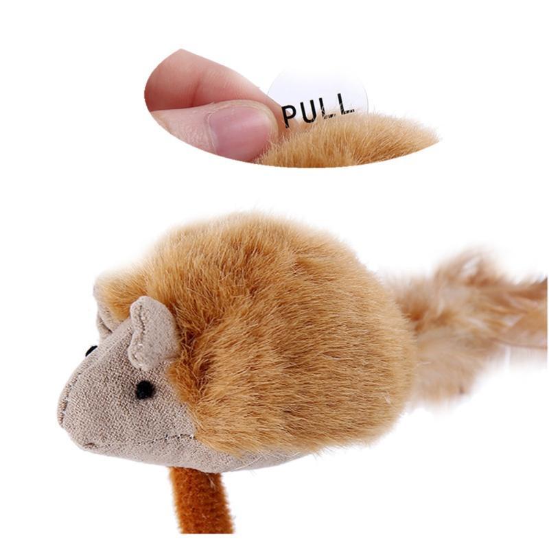 Funny Sounding Mouse Shaped Cat Scratch Board