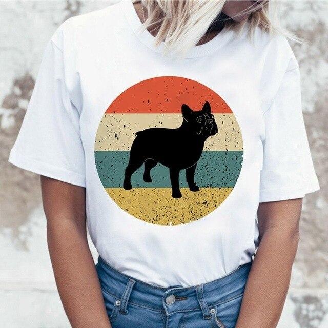 Hilarious French Bulldog Print T-shirt