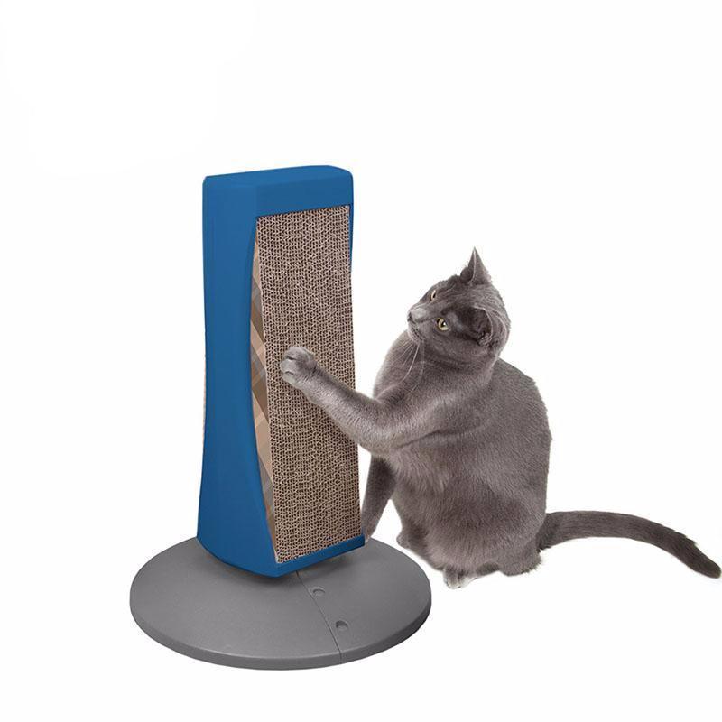 Interactive Training 360 Degree Rotation Scratcher Post Cat Toy