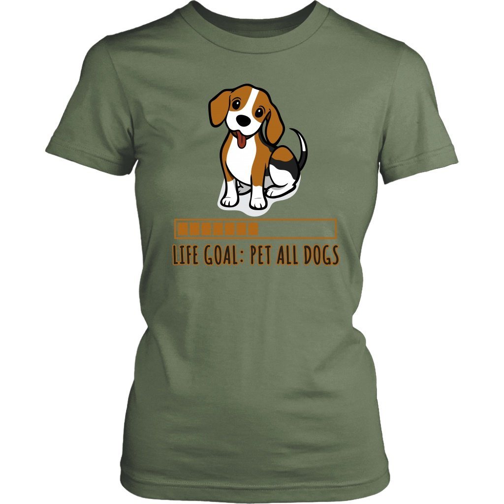 Life Goal "Dog" Shirt Design