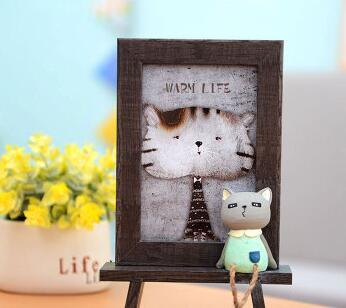 Lovely Cat Photo Frame