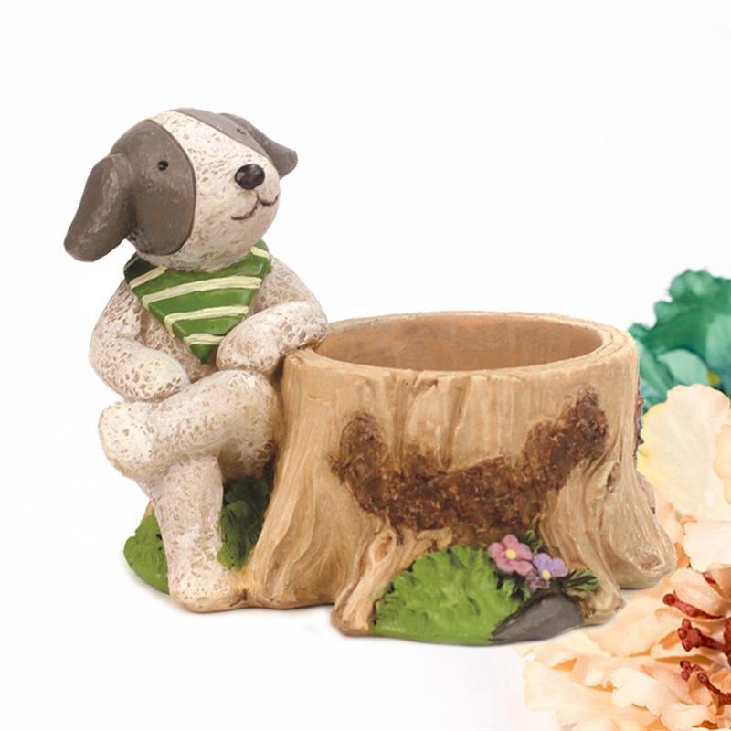 Lovely Dog Flowerpot