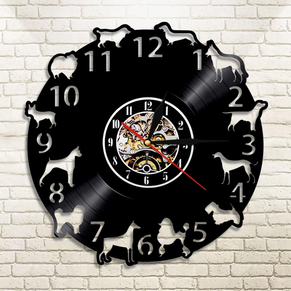 Lovely Dogs 3D Wall Clock