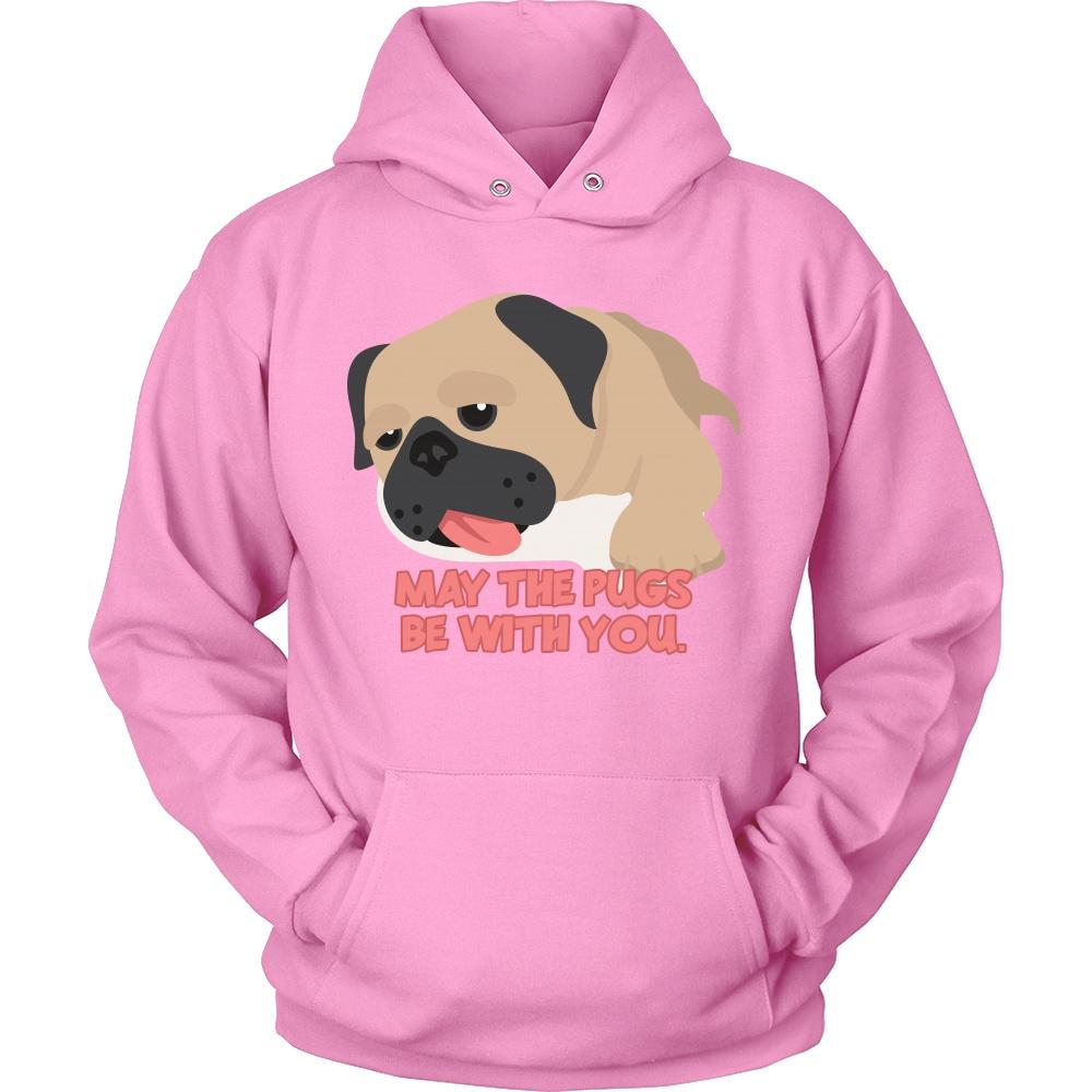 May the Pugs be with You Hoodie Design