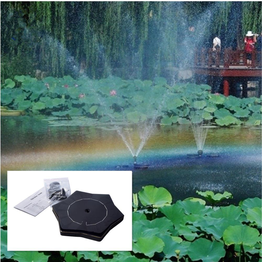 Outdoor Starfish-shape Solar Floating Water Fountain Pump
