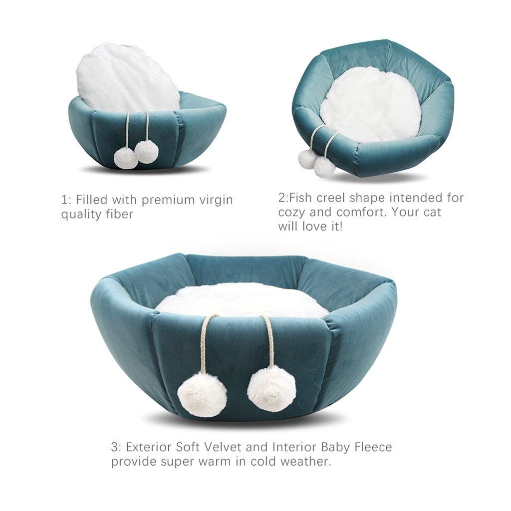 Pet Bed Calming Dual-Use Folding Bed