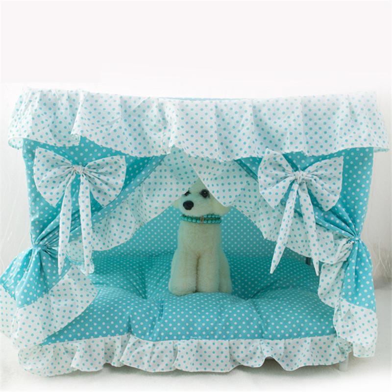 Pet Bed with Curtain