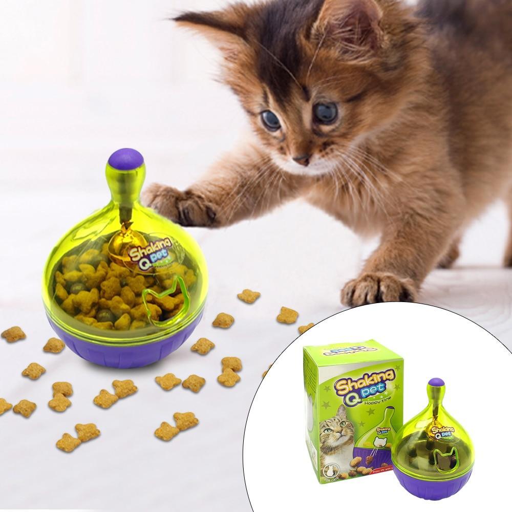 Pet Clever Interactive Cat IQ Treat Ball Toy