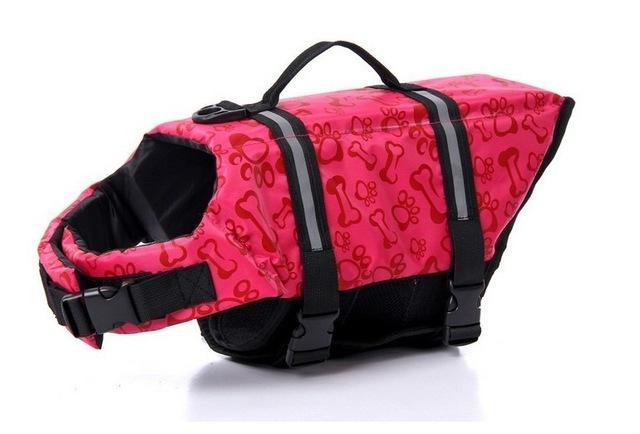 Pet Life Vest Jacket Safety Swimming Harness