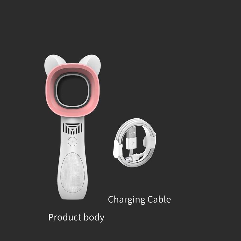 Portable Cat Shaped USB Rechargeable Fan