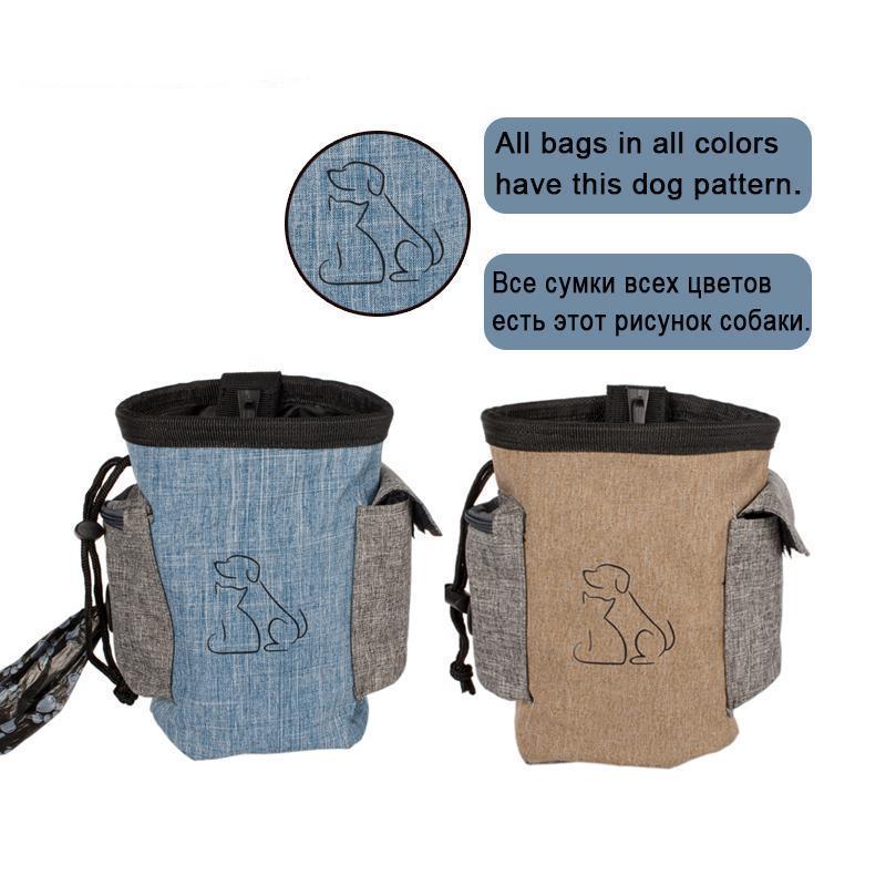Portable Training Pouch With Treat Bags, Feed Pocket, Waist Bag