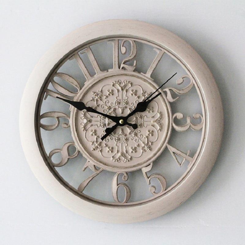 3D Wall Clock Vintage Digital Wall Clock