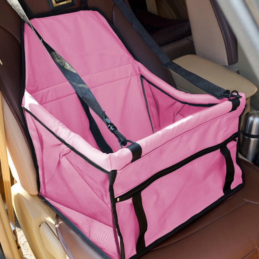 Retreat Seat Car Booster Seat for Dog Cat Portable with Seat Belt Stable for Traveling in a car