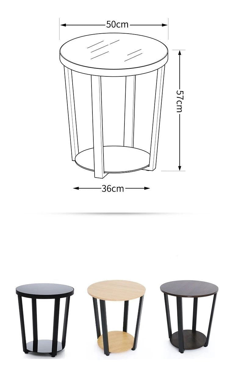 Adelmo - Modern Nordic Side Coffee Table