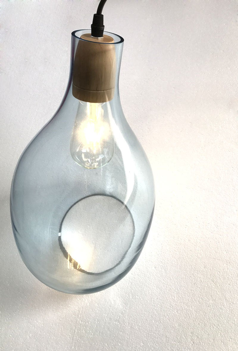 Simple Post-Modern Glass Pendant Light - Minimalistic Decoration Lighting