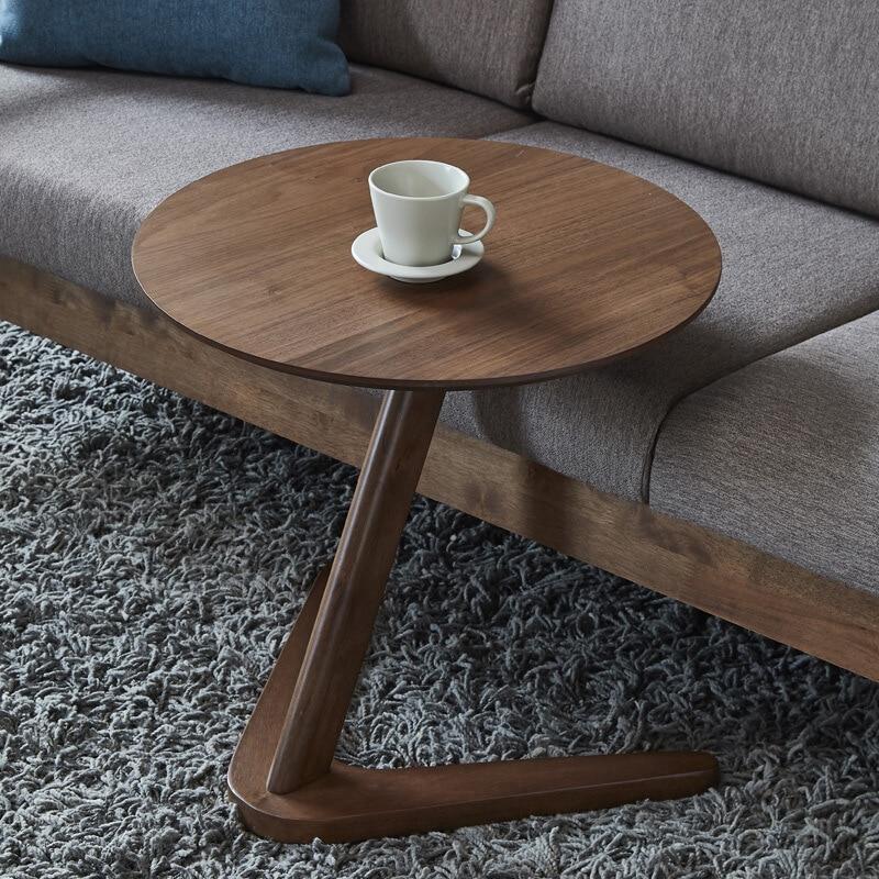Claude - Vintage Wooden Round Coffee Table