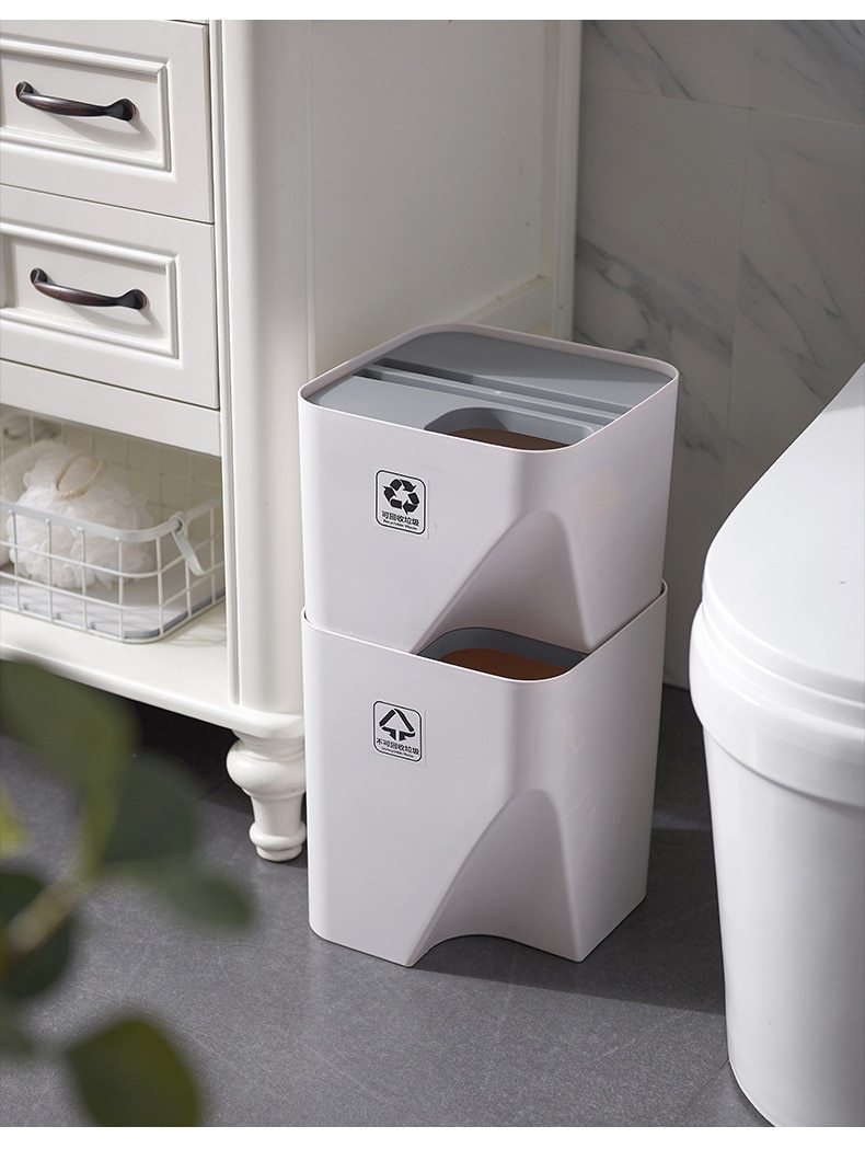 Zi - Recycle Stack-able Trash Cans