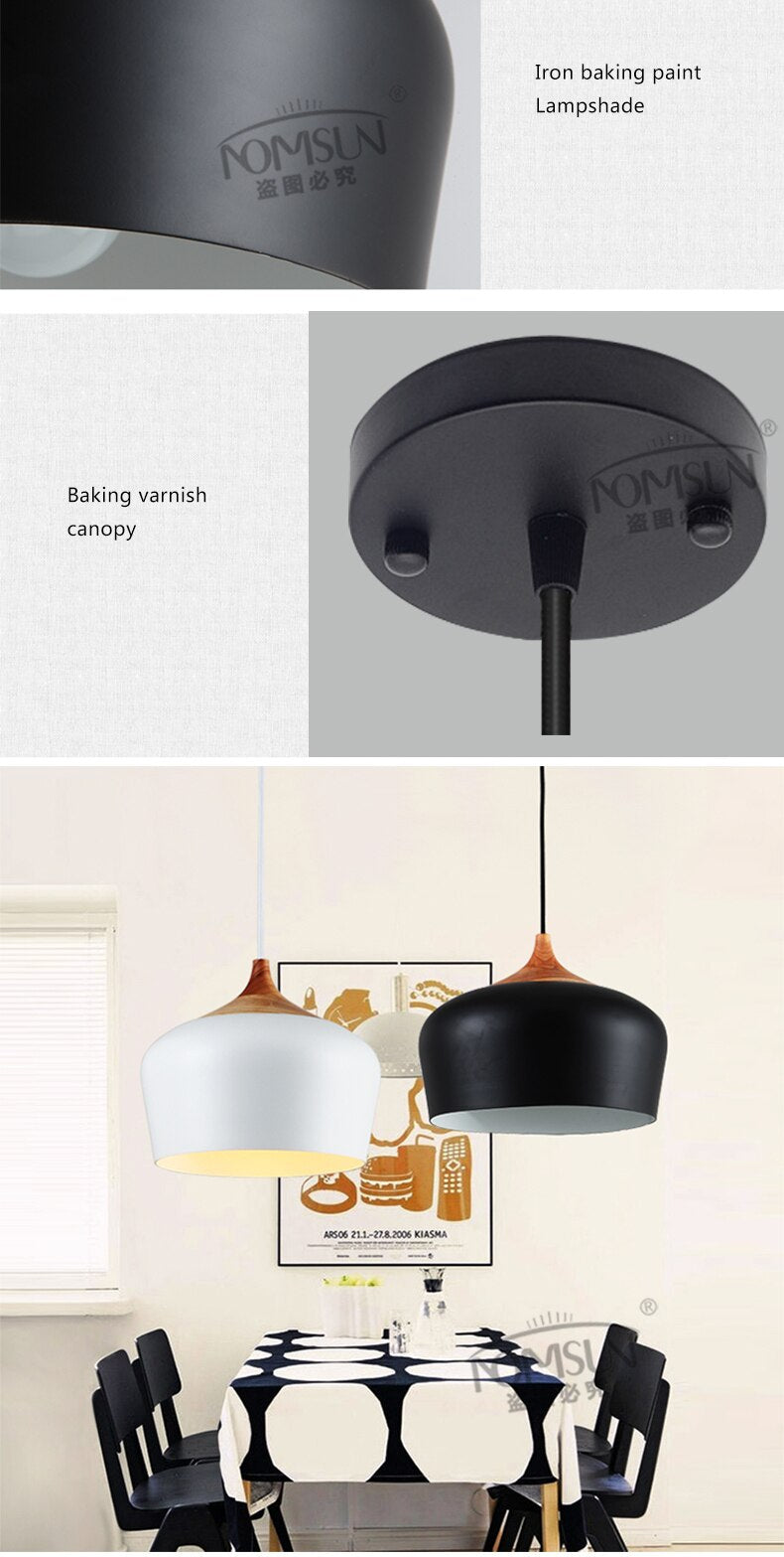 Modern Nordic Hanging LED Lamp