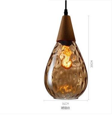 Sergia - Modern Nordic Drop Glass Pendant Lamp