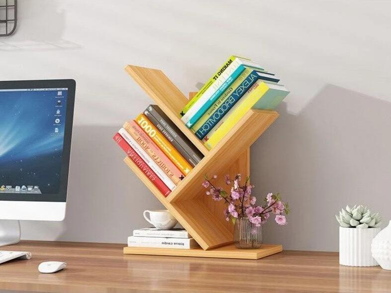 Paityn - Angled Desktop Bookcase