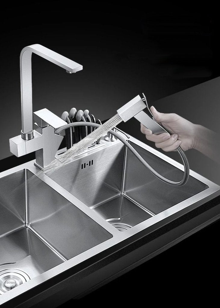 Vertigo - Stainless Steel Double Kitchen Sink