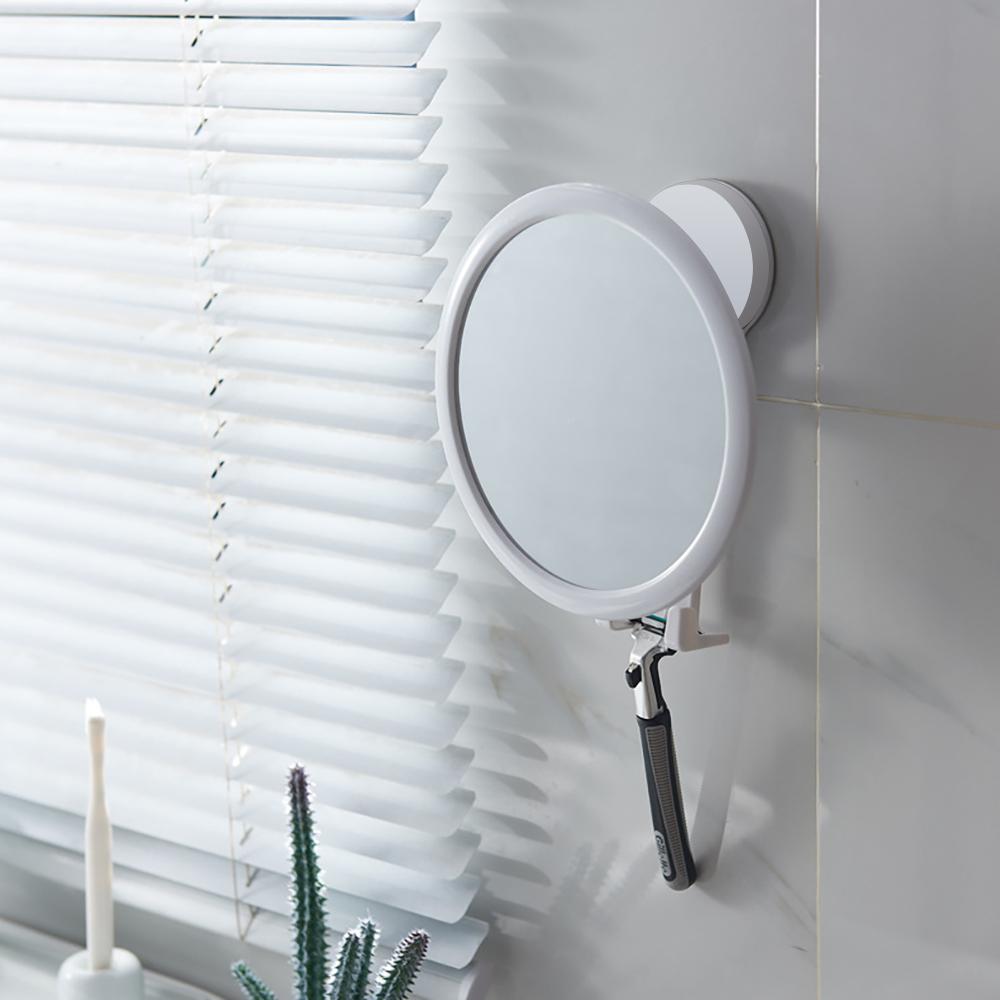 Dashiel - Adjustable Drill Free Anti-Fog Bathroom Mirror