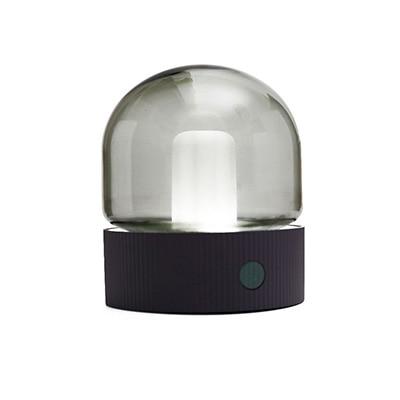 Asher - Glass Dome Desk Lamp