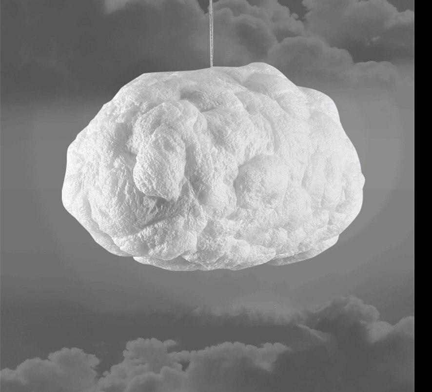 Deco26 Floating Cloud - Post-Modern Pendant Lamp