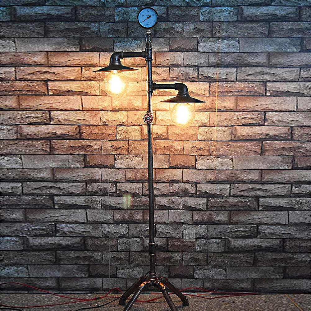 Deco26 Standing Industrial Style Floor Lamp