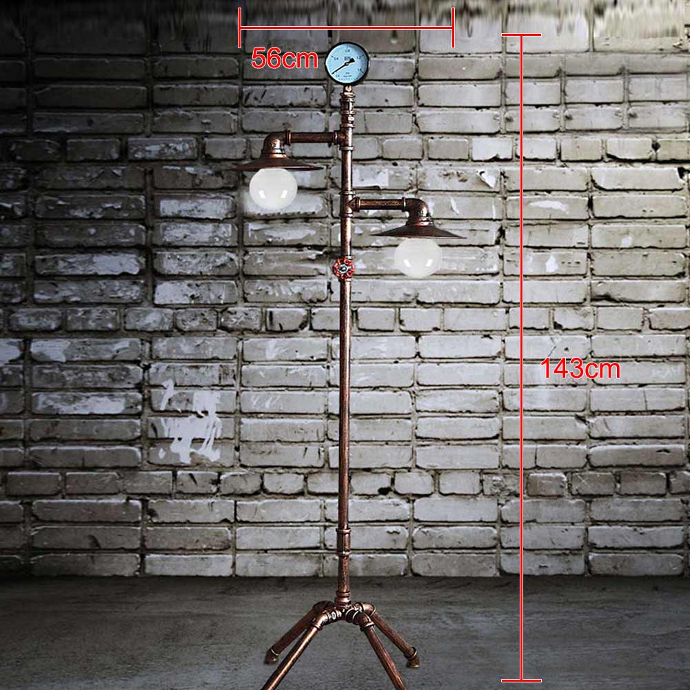 Standing Industrial Style Floor Lamp