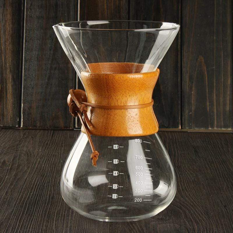 6 Cups Classic Glass Pour Over Coffeemaker