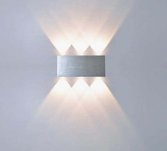 Deco26 Modern LED Cube Box Wall Lamp