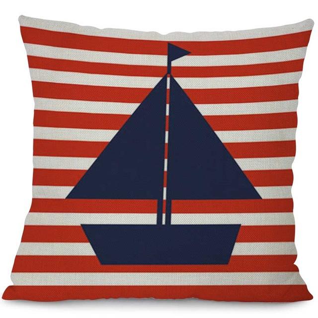 Sailor Home Cushion Cover