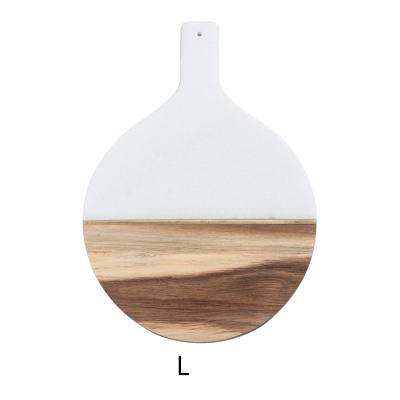 Marble Wooden Plate