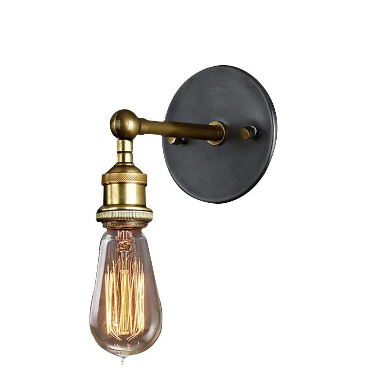 Deco26 Modern Country Style Brass Wall Lamp