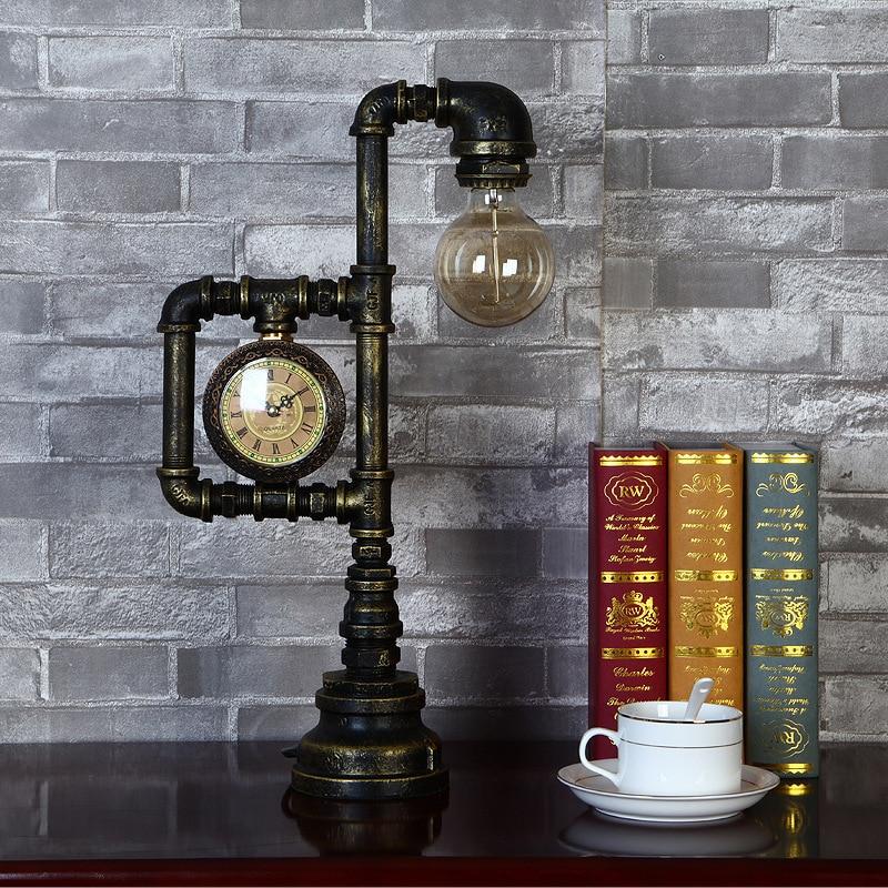 Industrial Table Lamp-Creative Loft Style