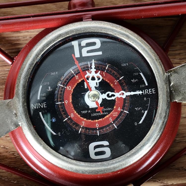 Creative American Retro Aircraft Clock