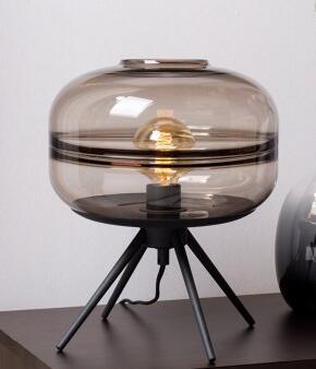 Wavelet Blown Glass Table Lamp