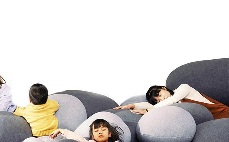 Cobble - 3D Stuffed Imitation Stone Cushion