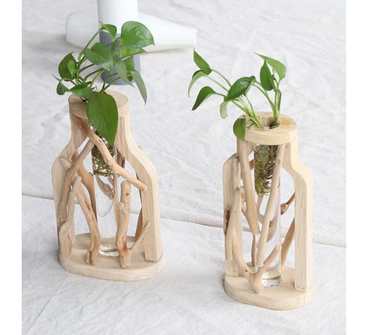 Rhea - Creative Wooden Vase