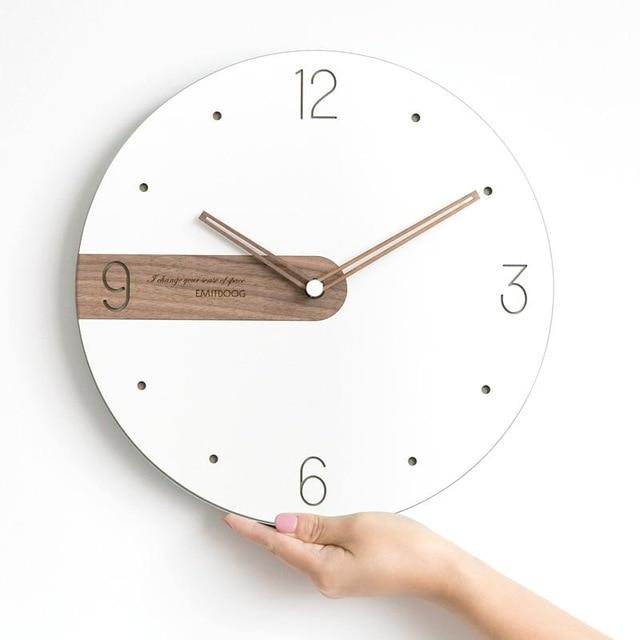 Wall Clock Modern Design Single Face Needle