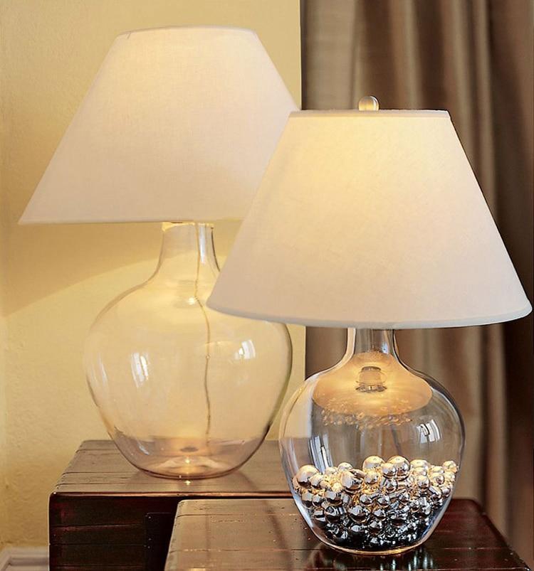 Deco26 Arabella - Modern Glass Desk Lamp