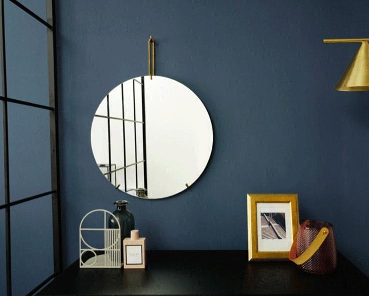 Henrietta - Modern Simplistic Round Mirror