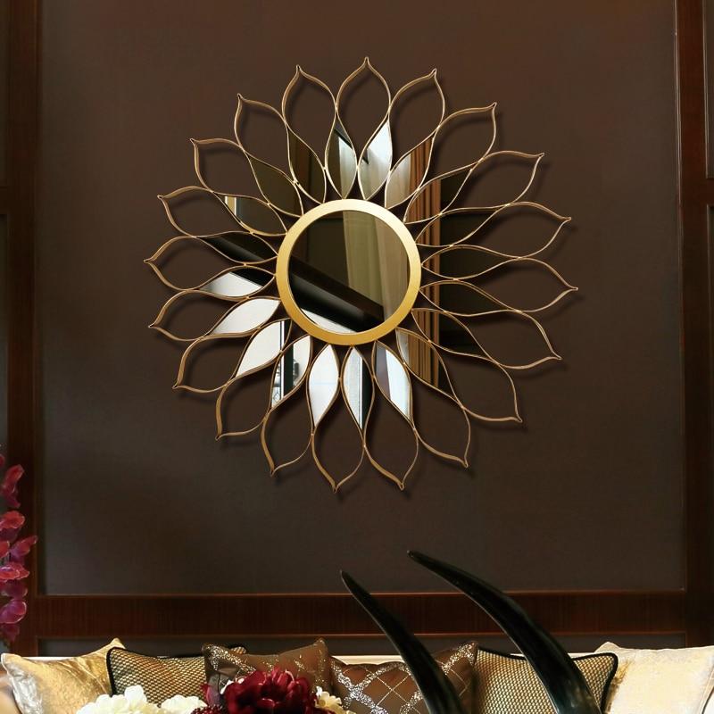Amarilla - Iron Frame Sunflower Mirror