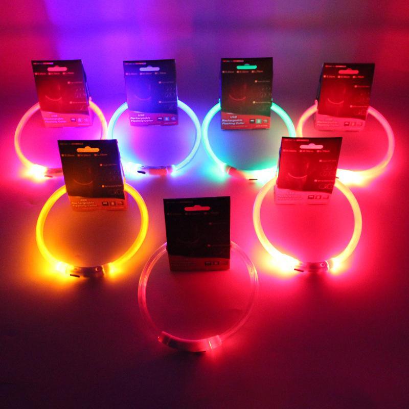 Rechargeable Glowing Pet Collar